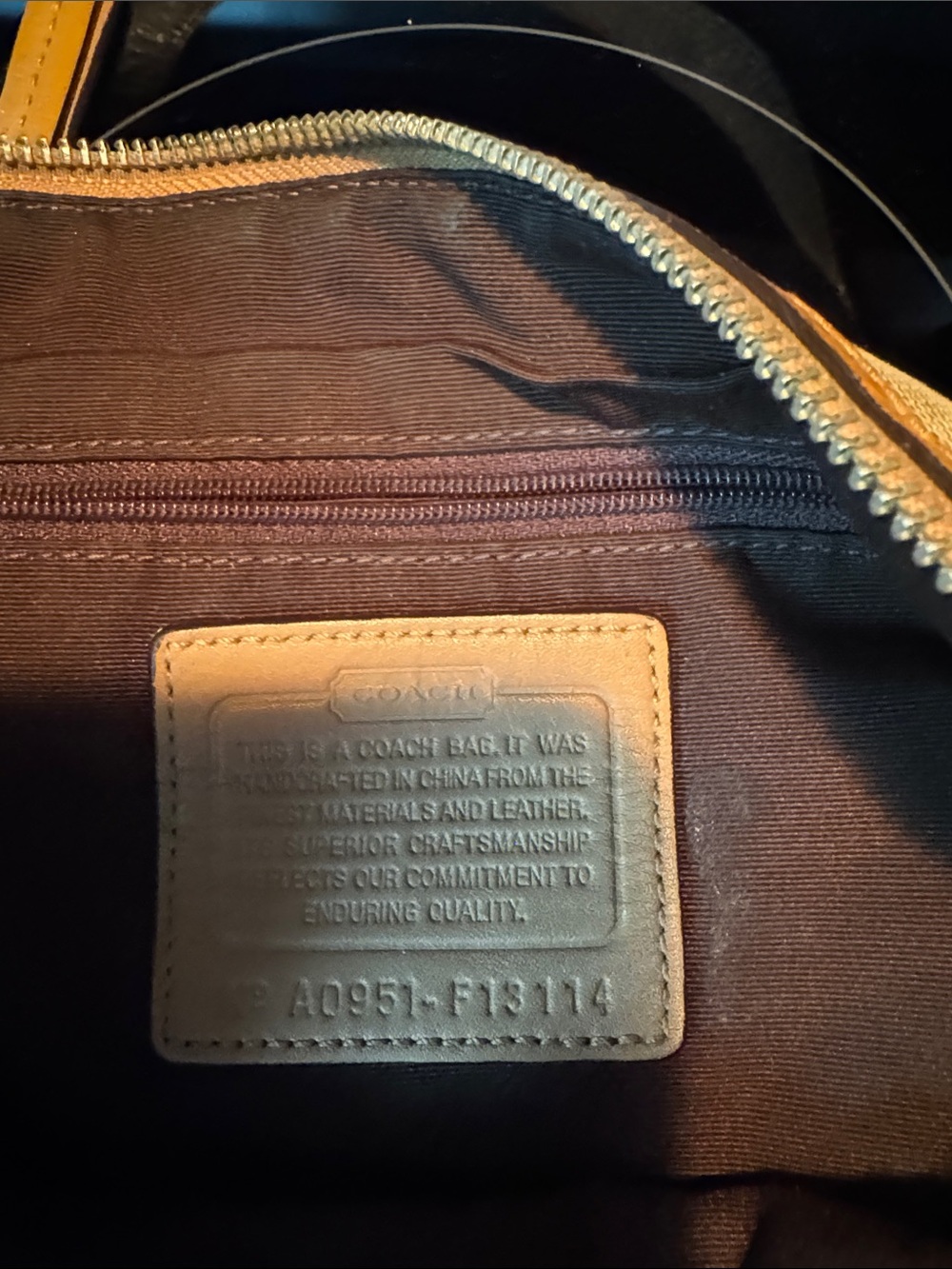 Coach Soho Signature Handbag F13114 - Picture 4 of 4